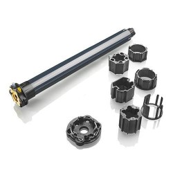 Volet battant 1 ventail alu persienné avec pré cadre